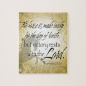 Puzzle Le cheval est fait à écriture sainte prête de (Vertical)