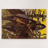 Puzzle « Le Chevalier noir » par Ivan Bilibine (Horizontal)