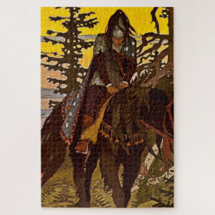 Puzzle « Le Chevalier noir » par Ivan Bilibine