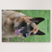 Puzzle Le chien berger allemand (Horizontal)