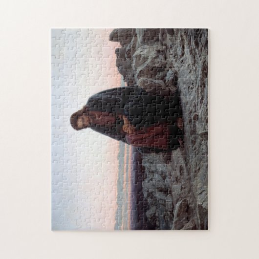 Puzzle Le Christ dans le désert, Ivan Kramskoi (Vertical)