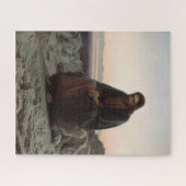 Puzzle Le Christ dans le désert - Ivan Kramskoy  (Horizontal)