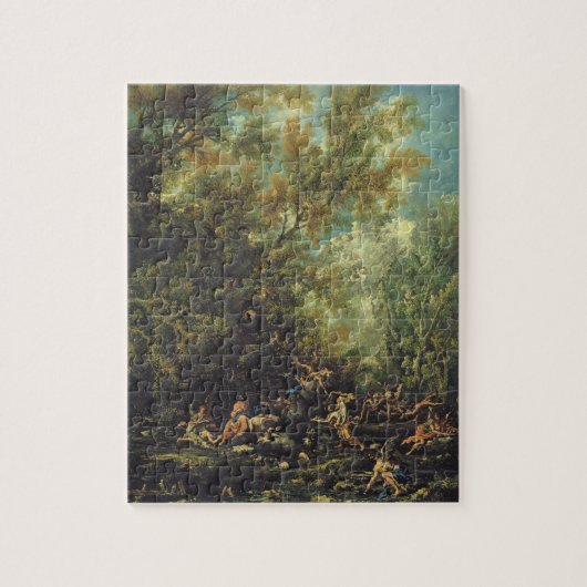 Puzzle Le Christ s'est occupé par les anges, c.1725-30 (Vertical)