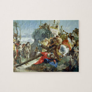 Puzzle Le Christ sur la route vers le calvaire, 1749