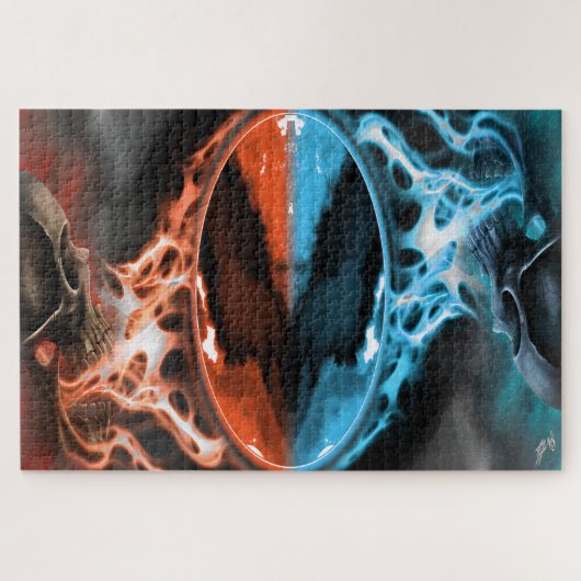 Puzzle Le ciel et l'enfer (Horizontal)