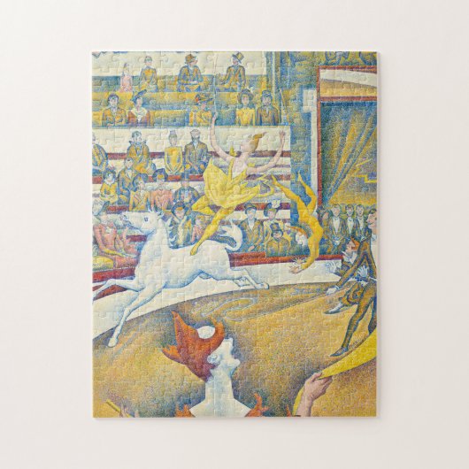 Puzzle Le Cirque, Le Cirque, 1891 par Georges Seurat (Vertical)
