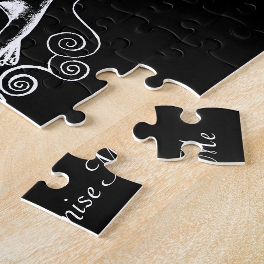 Puzzle Le Claddagh (blanc) (Côté)