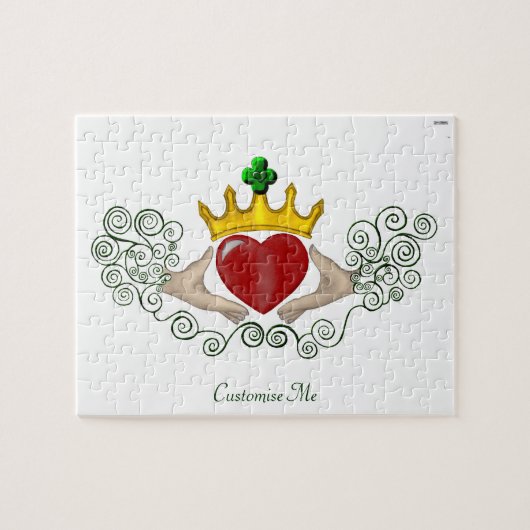 Puzzle Le Claddagh (couleur complète) (Horizontal)