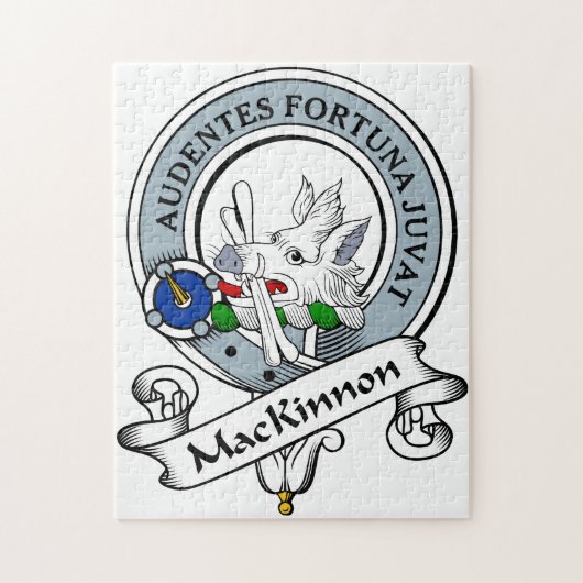 Puzzle Le clan de MacKinnon Badge (Vertical)