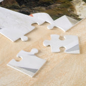 Puzzle Le clocher de Santorin au soleil de l'après-midi (Côté)