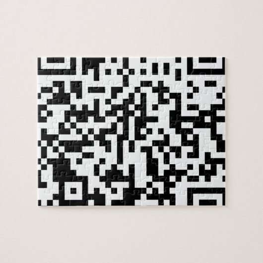 Puzzle Le code de QR (Horizontal)