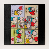 Puzzle Le coeur (Horizontal)