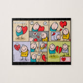 Puzzle Le coeur (Horizontal)