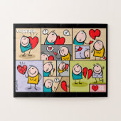 Puzzle Le coeur (Horizontal)