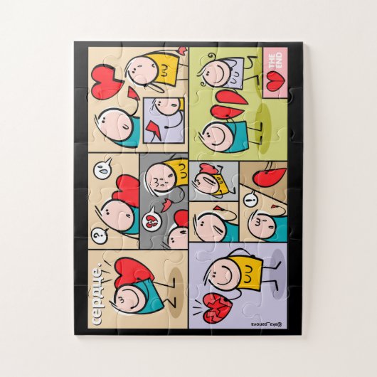 Puzzle Le coeur (Vertical)