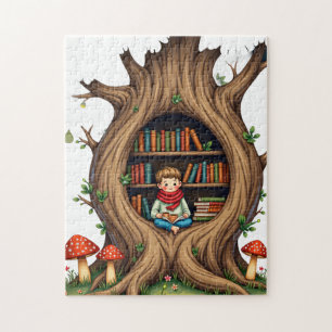Puzzle Le coin de l'arbre creux