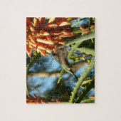 Puzzle Le colibri de Chine noire en vol (Vertical)