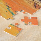 Puzzle Le complexe pyramidal de Gizeh. Le Caire, Egypte. (Côté)