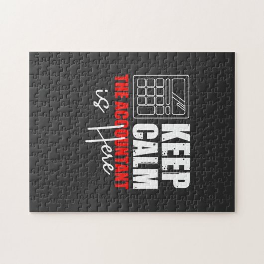 Puzzle Le Comptable Est Là (Horizontal)