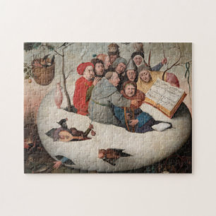 Puzzle Le concert dans l'oeuf par Hieronymus Bosch