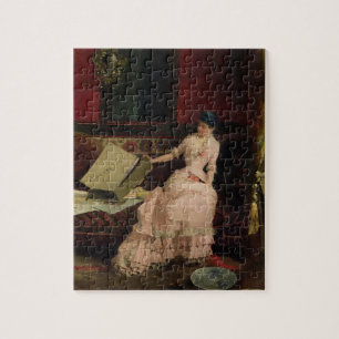 Puzzle Le connaisseur élégant, 1883 (huile sur la toile