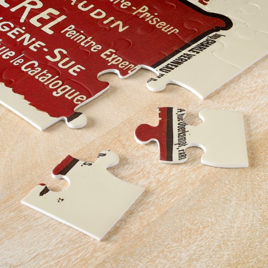 Puzzle Le Conversation Noir, Vente Hôtel Drouot (Côté)