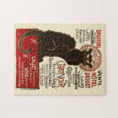 Puzzle Le Conversation Noir, Vente Hôtel Drouot (Horizontal)