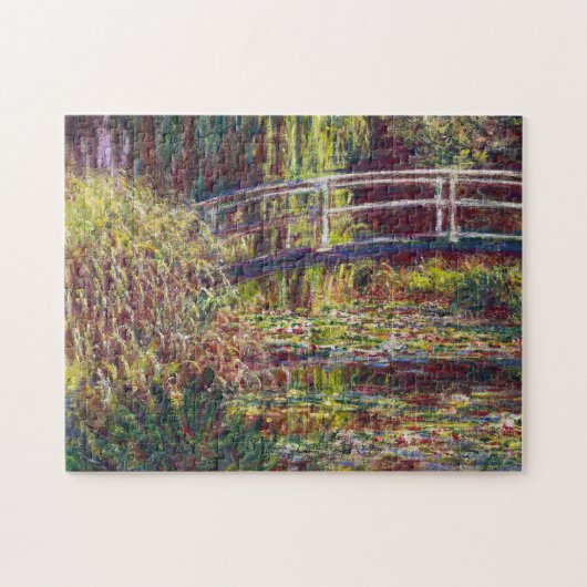 Puzzle Le cool japonais de Claude Monet de pont, vieux, (Horizontal)