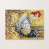 Puzzle Le coq de la grange (Horizontal)