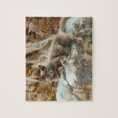 Puzzle Le Coque Coussin de chat (Vertical)