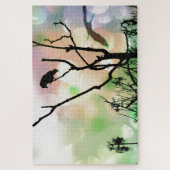 Puzzle Le Corbeau solitaire (Vertical)