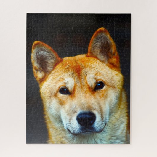 Puzzle le coréen Jindo Dog. (Vertical)
