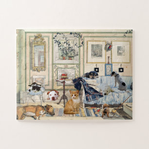 Puzzle Le Cosy Corner des animaux de compagnie Jigsaw Puz