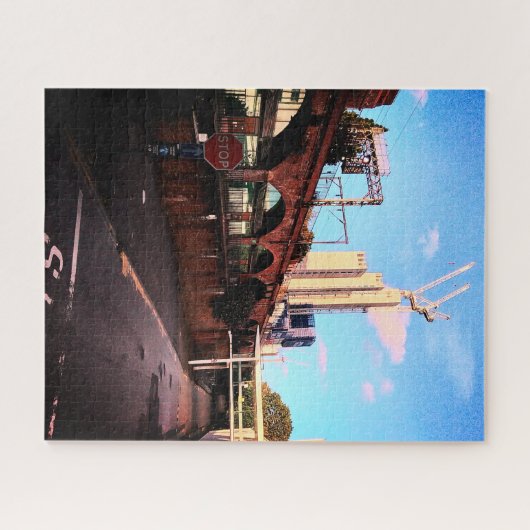 Puzzle Le côté des voies ferrées (Horizontal)