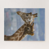 Puzzle Le cou et le cou des girafes (Horizontal)