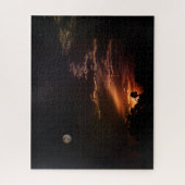 Puzzle "Le coucher du soleil de la Lune" (Vertical)