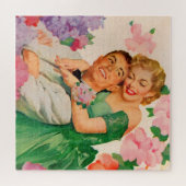 Puzzle le couple heureux (Horizontal)