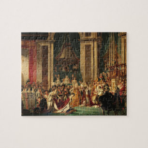 Puzzle Le couronnement de Napoléon par Jacques-Louis Davi