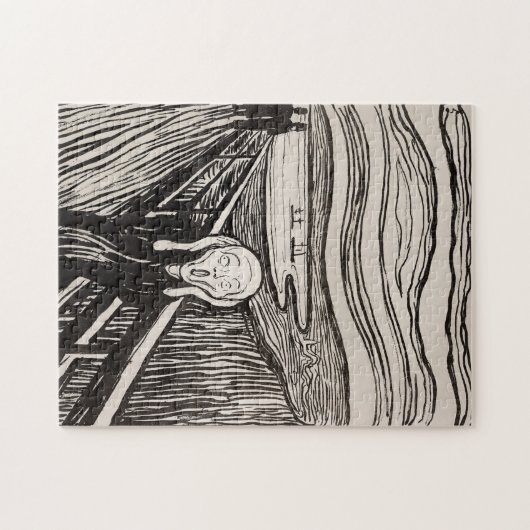 Puzzle Le cri d'Edvard Munch (Horizontal)