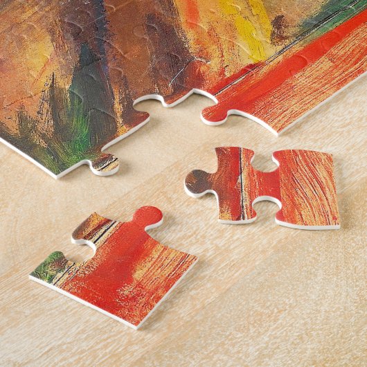 Puzzle Le cri d'Edvard Munch (Côté)