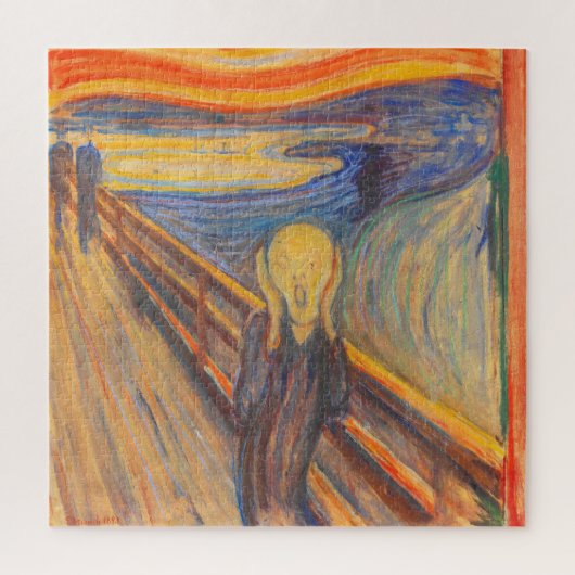 Puzzle Le cri d'Edvard Munch (Vertical)