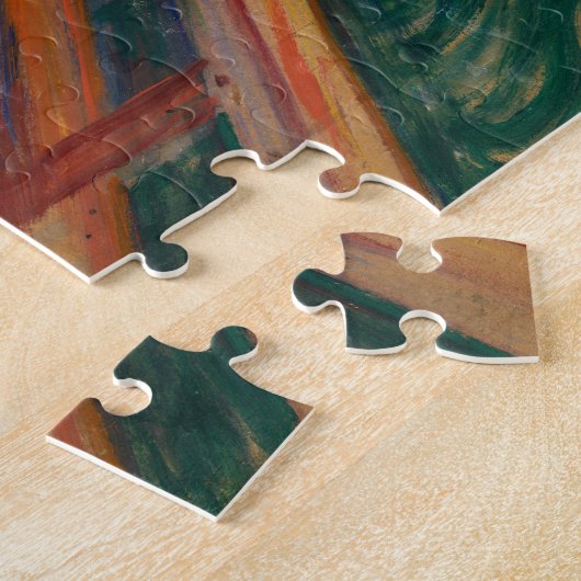 Puzzle Le cri d'Edvard Munch (Côté)