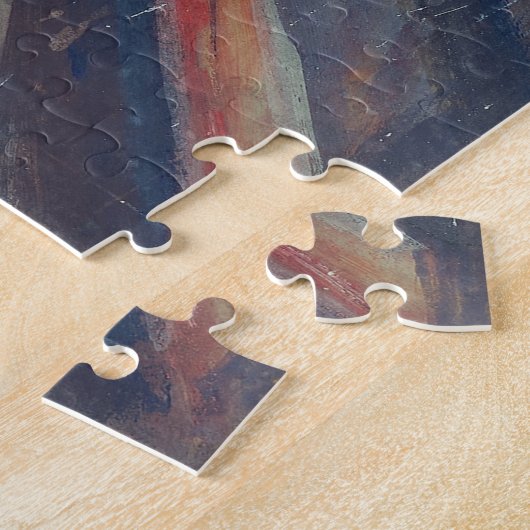 Puzzle Le cri, Edvard Munch (Côté)