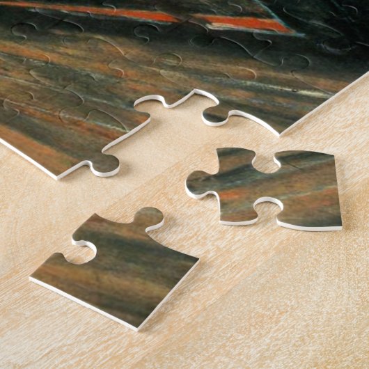 Puzzle Le cri Edvard Munch Art Expressionniste Moderne (Côté)