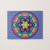 Puzzle Le cube Merkaba de Metatron (Horizontal)