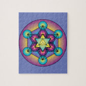 Puzzle Le cube Merkaba de Metatron (Vertical)