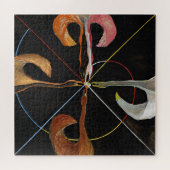 Puzzle Le Cygne, Groupe IX, No 7 par Hilma af Klint (Horizontal)