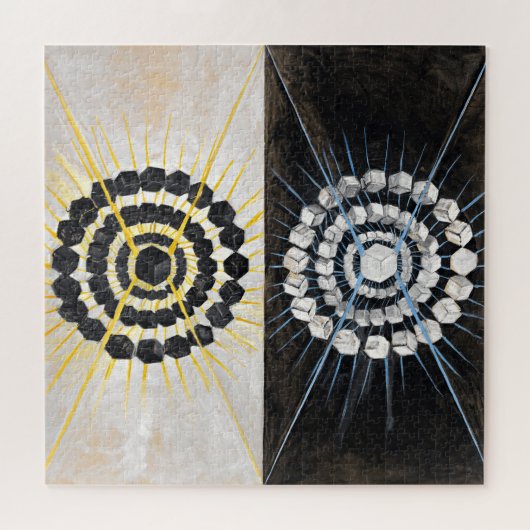 Puzzle Le cygne, no 8 | Hilma af Klint | (Horizontal)