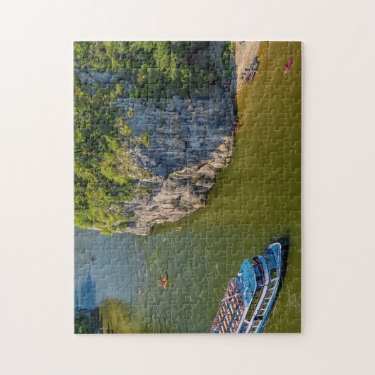 Puzzle Le Danube Allemagne. (Vertical)