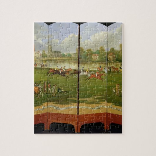 Puzzle Le début de la course pour la tasse d'or de (Vertical)